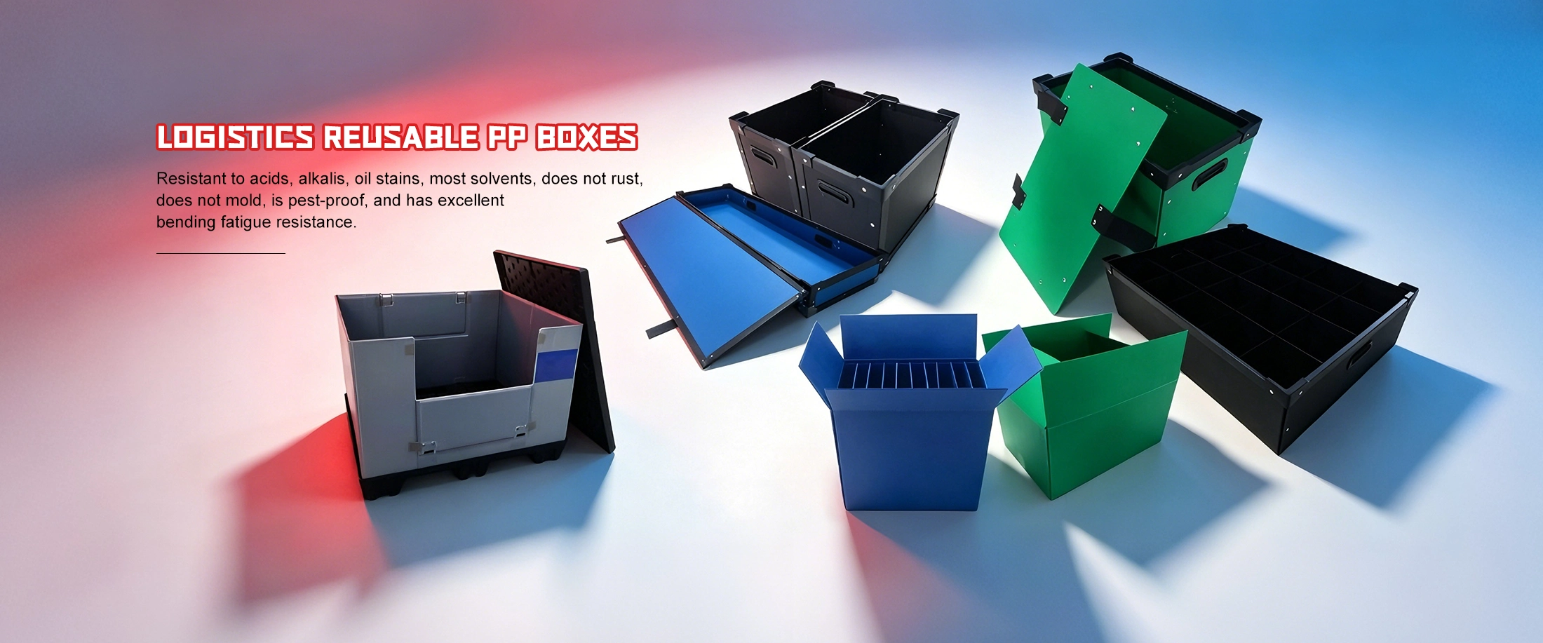 Logistics Reusable PP Boxes Κατασκευαστής στην Κίνα